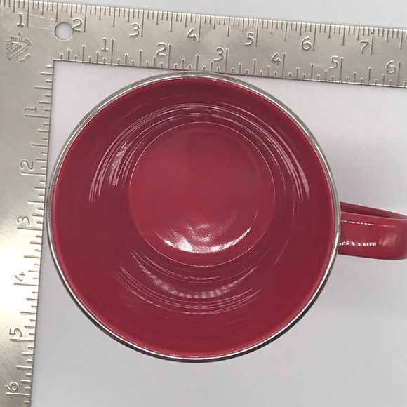 Starbucks Mug 2007 Red with gold rim coffee mug - Picture 7 of 8